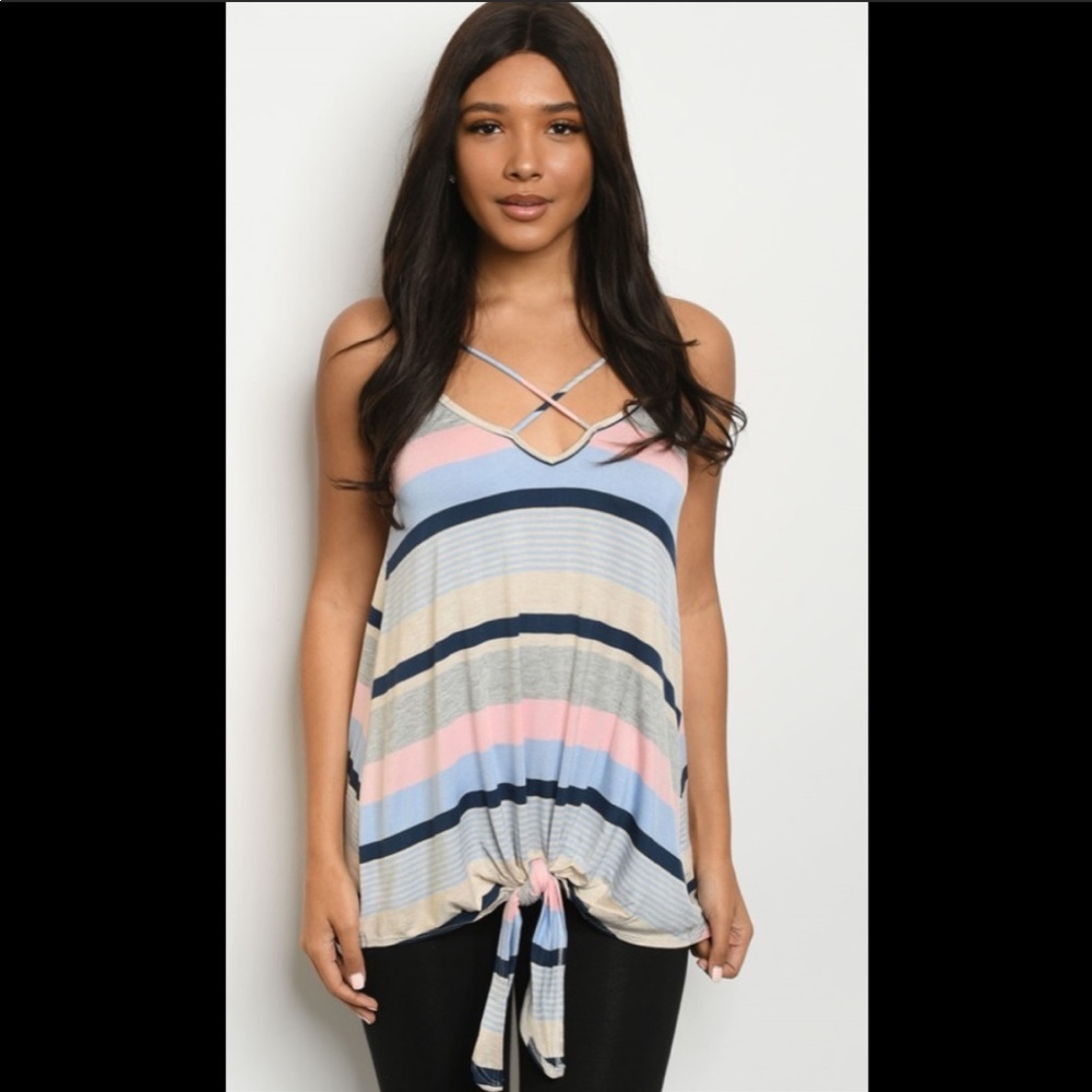 Pastel Stripe Tank